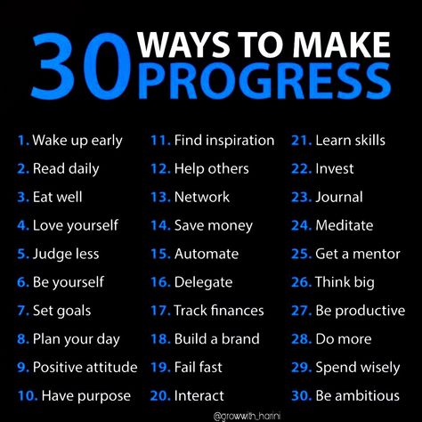 These are the 30 ways to make progress in life How To Make Progress In Life, Money Skills, Self Confidence Tips, Confidence Tips, Planning Your Day, Shadow Work, How To Wake Up Early, Happy Healthy, Be Successful