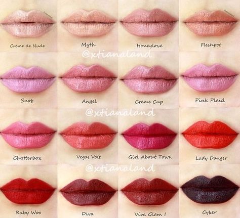 MAC lipsticks #mac #maccosmetics Mac Lipsticks, Mac Lips, Make Up Inspiration, Smink Inspiration, Makeup Swatches, Mac Makeup, Mac Lipstick, Your Lips, Makati