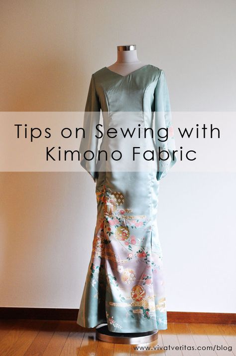 Upcycle Kimono Fabric, Repurpose Kimono Silk, Repurposed Kimono Fabric, Kimono Fabric Skirt, Recycled Kimono Ideas, Kimono Remake Ideas, Upcycled Kimono Ideas, Kimono Upcycle Ideas, Japanese Kimono Fashion Modern