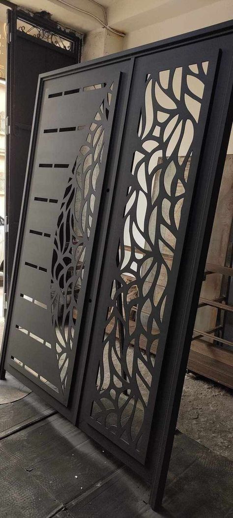 Laser Cut Designs, Modern Kitchen Cabinet Design, Door Gate Design, House Gate Design, Cnc Design, Door Gate, Modern Kitchen Cabinets, Lasercut Design, Kitchen Cabinet Design