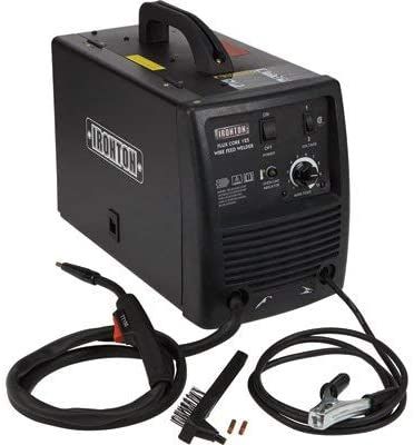 Ironton 125 Flux-Cored Welder - Transformer, 115 Volts, 60-125 Amp Output - - Amazon.com Welding Test, Titanium Welding, Underwater Welding, Welding Aluminum, Welding Design, Auto Darkening Welding Helmet, Sheet Metal Work, Tig Welder, Mig Welder