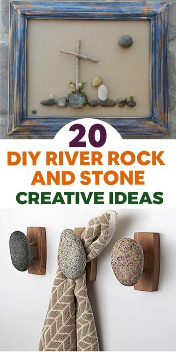 Bring the calming essence of nature indoors with these inventive DIY river rock and stone projects that will elevate your living environment into a serene oasis of artistic charm. Craft stone pathways, garden ornaments, or pebble planters to infuse your space with a tranquil and harmonious ambiance inspired by the beauty of the outdoors. Embrace natural living by incorporating these handmade creations into your decor, establishing a peaceful sanctuary that echoes the serenity of the natural worl Diy Rock Projects, Rock Diy Crafts, Pebble Art Ideas Inspiration, Stone Crafts Diy, River Rock Decor, River Stones Crafts, Pathways Garden, Stone Art Ideas, River Rock Crafts