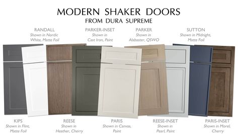 Modern Shaker Doors are an Evolution to the Classic Shaker Modern Shaker Cabinets, Shaker Wardrobe Doors, Shaker Style Cabinet Doors, Shaker Cabinet Doors, Shaker Door Styles, Cabinet Door Styles, Shaker Doors, Shaker Cabinets, Cabinetry Design