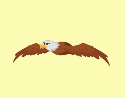 Eagle Animation, Flying Animation, Motion Comic, Eagle Flying, Adobe Animate, Animation Illustration, 3d Motion, Adobe After Effects, After Effects