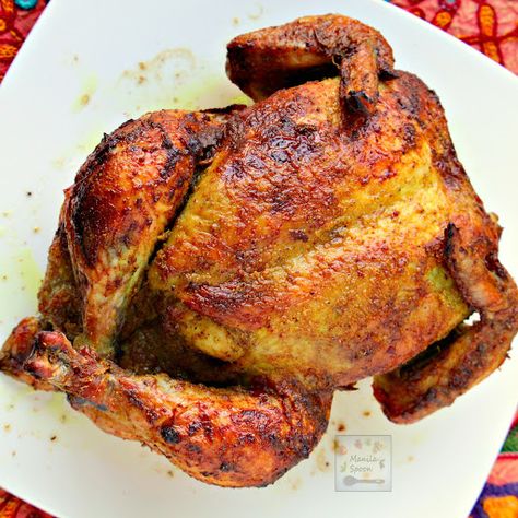 Whole Roast Masala Chicken (Indian-style) - Manila Spoon Grilled Fish Recipes Tilapia, Fish Recipes Tilapia, Fish Recipes Grilled, Whole Fish Recipes, Grilled Fish Recipes, Whole Fish, Beef Steak Recipes, Whole Roasted Chicken, Chicken Masala