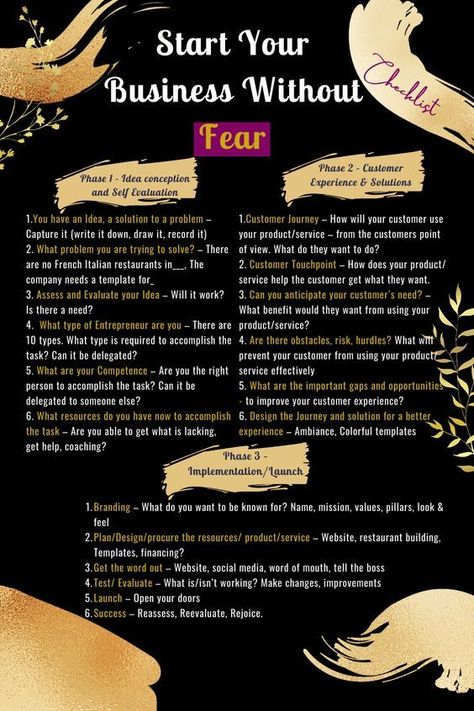 Start your business without fear | Your Financial Freedom Blueprint Self Start Business Ideas, Businesses To Start With No Money, How To Become Business Minded, How To Open A Business With No Money, Business Boutique Ideas, How To Run Your Own Business, First Steps To Starting A Business, How To Start A Successful Business Tips, How To Make A Flyer For Your Business