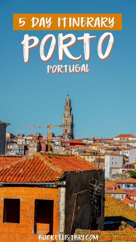 Porto Portugal Itinerary, Porto Itinerary, Portugal Bucket List, Porto Travel Guide, Porto Travel, Portugal Trip, Portugal Travel Guide, Douro Valley, Port Wine