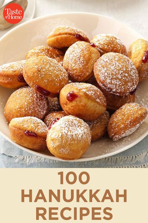 Grandma Desserts, Sufganiyot Recipe Easy, Sufganiyot Recipe, Jewish Desserts, Hannukah Recipes, Kenyan Food, Jelly Doughnuts, Hanukkah Food, Doughnut Recipe