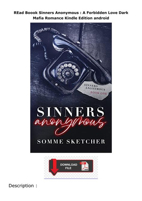 REad Boook Sinners Anonymous : A Forbidden Love Dark Mafia Romance Kindle Edition android Dark Mafia Romance Books, Sinners Anonymous, Dark Mafia Romance, Hollow Book, Love Dark, Mafia Romance, Fake Smile, Forbidden Love, Flip Book