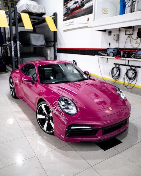 Rubystar Porsche, Ruby Porsche, Ruby Star Porsche, 992 Sport Classic, Porches Car, Porsche Turbo S, Car Sick, Porsche Classic, Porsche Models