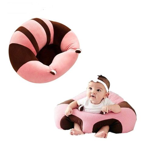 SealSee Baby Support Seat Sofa Plush Soft Animal Shaped Baby Learning to Sit Chair Keep Sitting Posture Comfortable for 3-16 Months Baby (Pink) Baby Sofa Chair, Baby Support Seat, Baby Seats, Baby Support Pillow, Baby Rocking Chair, Baby Sofa, Sitting Chair, Soft Chair, Travel Car