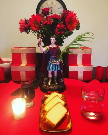 Jupiter In Sagittarius, St Expedite, Altar Offerings, Saint Expedite, Honey Jar Spell, Switch Word, Magic Circles, Venus In Libra, Gemini Moon