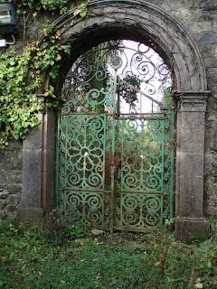 Domythic Bliss: Enter the Garden Secret Garden Door, Old Gates, Garden Gates And Fencing, Gates And Fences, Magic Places, Aesthetic Color, Magic Garden, Have Inspiration, Iron Gates