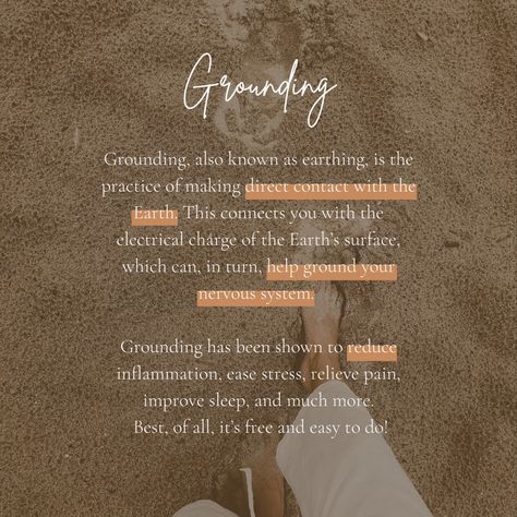 🌍 Discover the Benefits of Grounding: Connect with the Earth 🌿 Grounding is a simple, cost-effective way to enhance your health and well-being. Whether you’re looking to reduce stress, improve sleep, or relieve pain, spending time connected to the Earth can be a powerful addition to your wellness routine. #Grounding #Earthing #WellnessJourney #NaturalHealing #MindBodyConnection Grounding Benefits, Grounding Practices, Benefits Of Grounding, Earth Grounding, Balancing Hormones, Winter Wellness, Earth Surface, Reset Button, Mind Body Connection