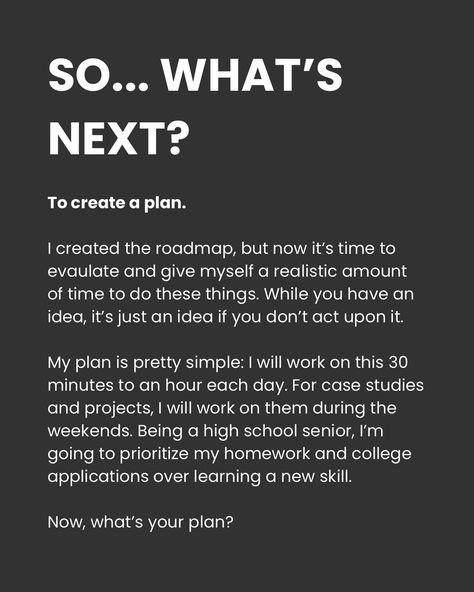 If you’re a beginner, what is your plan? If you’re a professional, are there projects or books that you recommend to read? 12 Week Year Book, 12 Week Year, Year Book, College Application, Learn A New Skill, What Next, Re A, High School Seniors, How To Get Rich