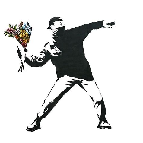 40 Powerful Photos Show Why Banksy Is the Spokesman of Our Generation Banksy Pictures, Banksy Posters, History Painting, History Humor, Vertical Poster, Unique Poster, Unique Sticker, Graffiti Artist, Affordable Wall Art