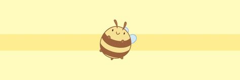 Bee Header Twitter, Bee Banner Discord, Yellow Banners Discord, Pastel Yellow Header, Yellow Banner Aesthetic, Yellow Banner Discord, Facebook Backgrounds, Yellow Header, Yellow Banner