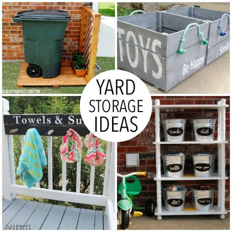 If only our backyard is always clean and organized... lucky for us, we found these awesome organization tips to keep our garage tidy and clutter-free! #organizedspaces #backyardorganization Backyard Organization, Backyard Playground Ideas, Patio Organization, Deck Organization, Pool Organization, Backyard Bbq Wedding, Outdoor Toy Storage, Yard Storage, Outdoor Organization