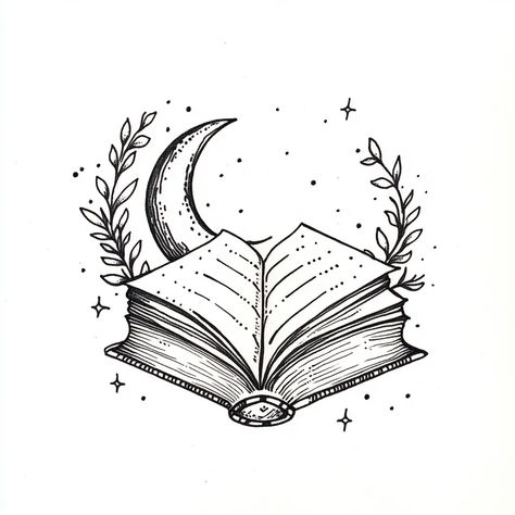 150+ Mystical Book Tattoo Design Ideas Book Tattoos Ideas, Reading Tattoo Ideas, Witch Broom Tattoo, Booklover Tattoo, Book Tattoo Designs, Witch Tattoo Ideas, Witchy Tattoos, Book Tattoos, Tattoo Design Ideas