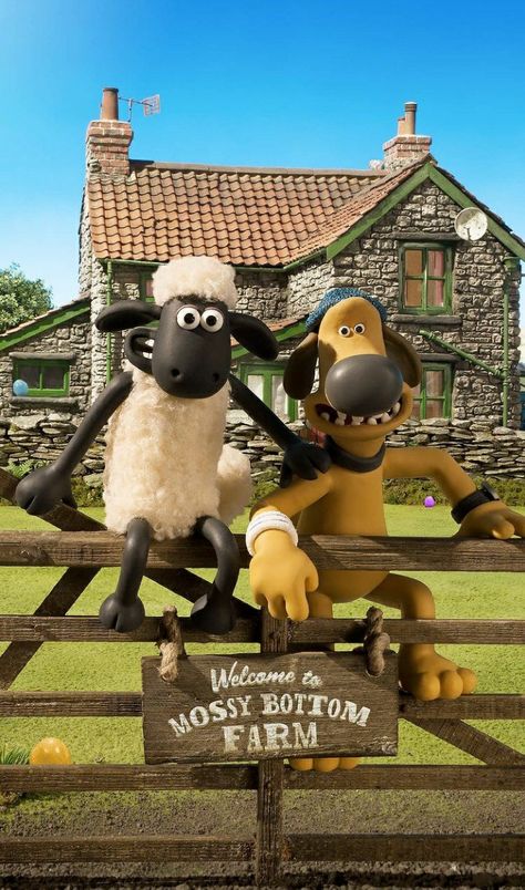 Shawn The Sheep, Sheep Cartoon, Timmy Time, Aardman Animations, Wallace And Gromit, Childhood Tv Shows, Shaun The Sheep, Arte Van Gogh, Wallpaper Doodle