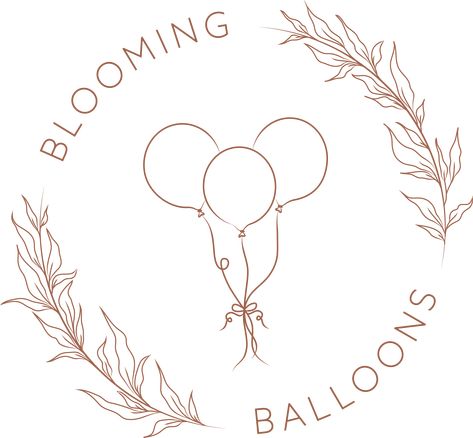 Party Planner Logo Ideas, Balloon Business Logo, Balloon Logo Design, Logo Design Event, Party Planners Logo, Event Planner Logo, Balloon Logo, Balloon Bouquet Diy, Happy Balloons