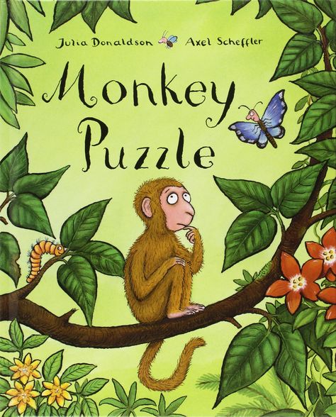 Phase 1 Phonics, Julia Donaldson Books, Axel Scheffler, Monkey Puzzle, Phonological Awareness Activities, Reading Tree, Leo Lionni, Julia Donaldson, Rhyming Activities