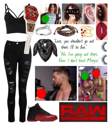 "no buts 🔥 tony 🔥" by lostboyys ❤ liked on Polyvore featuring Dorothy Perkins, MCM, WWE, Smashbox, West Coast Jewelry and Glenda LÃ³pez Finn Balor, Triple Threat, May 1, Dorothy Perkins, West Coast, Wwe, Going Out, Checks, Streetwear Brands