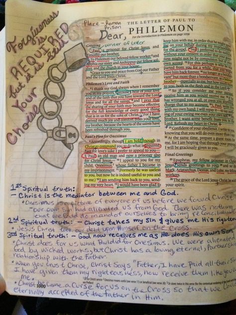 A great letter Philemon Bible Journaling, Chapter Quotes, Bible Lettering, Note Ideas, New Testament Bible, Learn The Bible, Faith Journaling, Bible Journaling Ideas Drawings, Bible Doodling