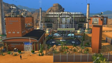 Mod The Sims: FutureSim Labs career venue reworked for SNSA Shenandoah Airship by coolspear1 • Sims 4 Downloads Lab Building, Lotes The Sims 4, Sims Love, Sims 4 House Building, Sims 4 Downloads, Sims 4 Update, Sims 4 Collections, Sims 4 Build, Science Lab