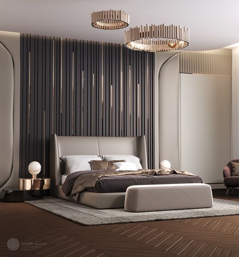 Bedroom Interior Design Luxury Classy, Black Luxury Bedroom, Luxury Bed Design, Modern Luxury Bed, Bg Design, Bedroom Interior Design Luxury, Modern Luxury Bedroom, Bed Design Modern, Luxury Bedroom Master