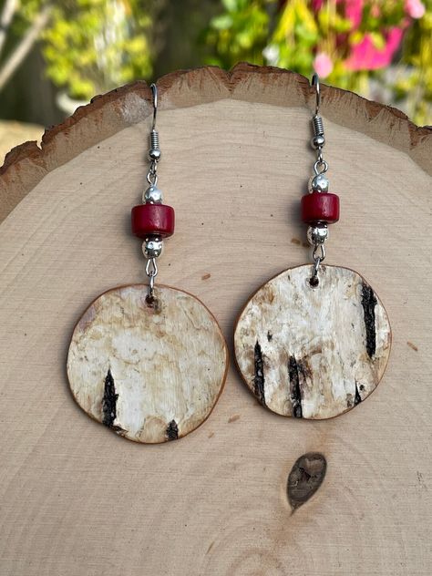 This Dangle & Drop Earrings item is sold by ATwistingStar. Ships from New Port Richey, FL. Listed on Mar 9, 2024 Birch Bark Jewelry, Birchbark Earrings, Birch Bark Crafts Diy, Birchbark Crafts, Bark Jewelry, Birch Bark Earrings, Birch Jewelry, Body Jewelry Diy, Birch Bark Crafts