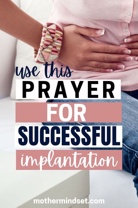 I'm going to pray this prayer for successful implantation every day of my tww #implantationsymptoms #implantationbleeding Prayers For Ttc, Prayers For Trying To Get Pregnant, Praying To Conceive, Prayers For Embryo Transfer, Embryo Transfer Prayers, Pregnancy Prayer Fertility, Embryo Transfer Day Quotes, Prayer To Conceive Baby, Infertile Prayer