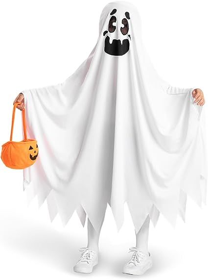 Spooktacular Creations White Ghost Costumes for Kids, Smile and Boo Ghost Costume for Halloween Spooky Trick-or-Treating (3-4yr) #Affiliatelink Toddler Ghost Costume, Ghost Costume Kids, Halloween Ghost Costume, Kids Smile, Ghost Halloween Costume, Scary Halloween Costume, Creepy Stuff, Ghost Costume, White Ghost