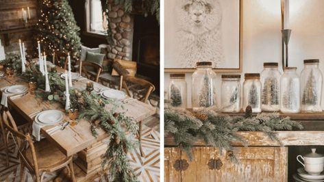 25 Natural Christmas Home Decor Ideas » Lady Decluttered Simple Christmas Decor, Holiday Planner, Natural Christmas, Christmas Decorations For The Home, Christmas Goodies, Christmas 2019, Scandinavian Christmas, Christmas Table Decorations, Christmas Inspiration