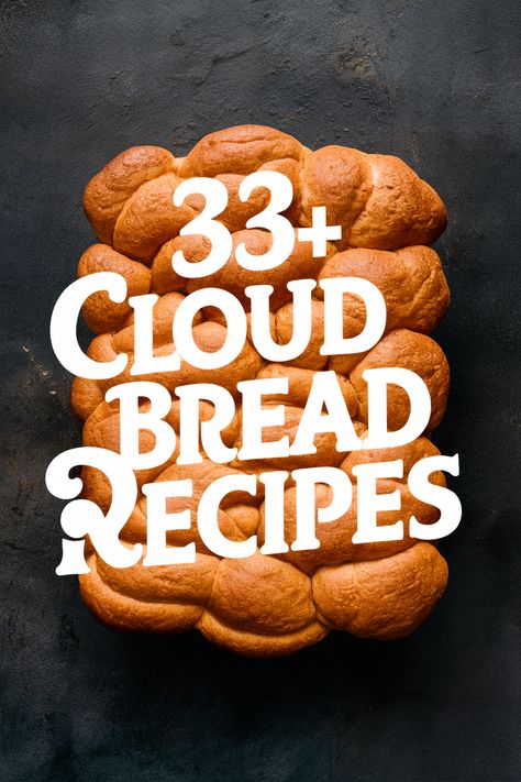 33+ Cloud Bread Recipes That Will Make You Float with Delight!... Float on a fluffy cloud of deliciousness with these delightful cloud bread recipes!... Perfect for snacks or meals this light treat is gluten-free and low-carb. Enjoy sweet and savory variations that will please everyone. Try making it with cream cheese yogurt or almond flour for tasty fun in the kitchen!... https://ostrali.com/foodr/cloud-bread-recipes Flavored Cloud Bread, Chocolate Chip Cloud Bread, Light Fluffy Bread Recipe, Cloud Bread Recipe 3 Ingredients, Easy Cloud Bread Recipe, Fluffy Bread Recipe, Cloud Bread Recipe, Powdered Eggs, Protein Bread