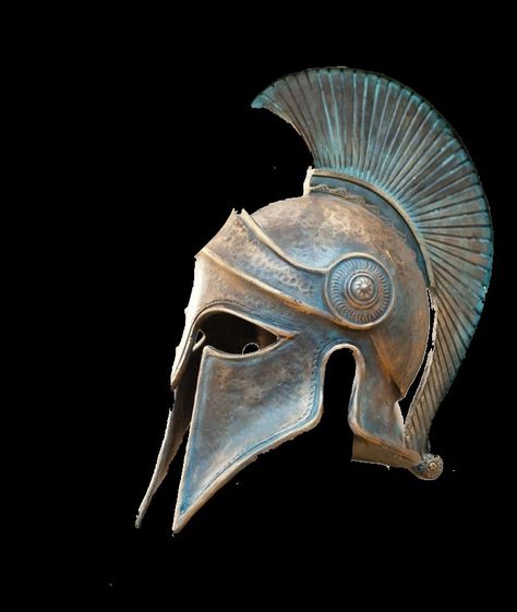 Ancient Greek Helmet, Roman Soldier Helmet, Armour Reference, General Tattoo, Spartan Art, Soldier Helmet, Roman Soldier, Roman Soldiers, Acropolis