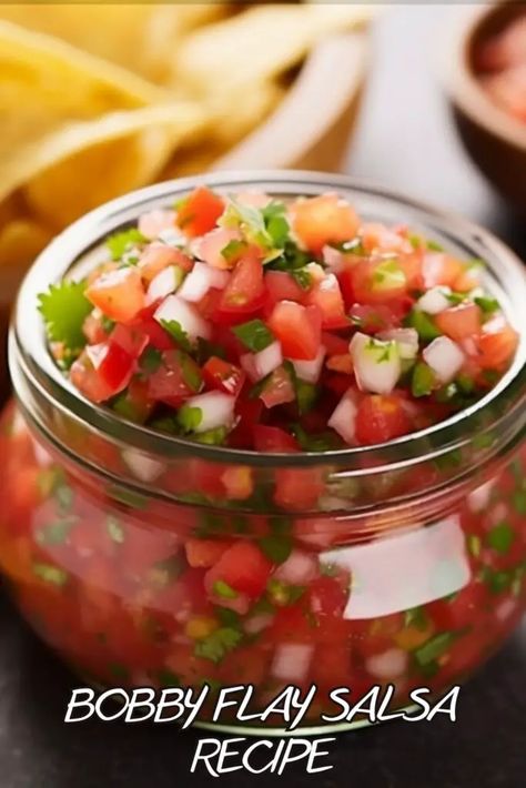 Last Updated on August 7, 2023 Bobby Flay’s Salsa is a classic Mexican condiment made with fresh, flavorful ingredients. It is a perfect addition to any dish that needs that extra zing and bite! This salsa recipe is easy to make, requiring only simple ingredients that can be found in any grocery store. Plus, the ... Read more Bobby Flay Turkey, Salsa Recipe Easy, Bobby Flay Recipes, Fresh Salsa Recipe, Easy Salsa Recipe, Kitchen Guide, Salsa Dip, Bobby Flay, Turkey Recipe