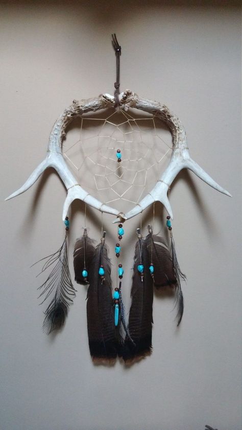 Dream Catchers, Antlers, A Dream, The Wall, Dream Catcher, Feathers, Deer, Beads, Wall