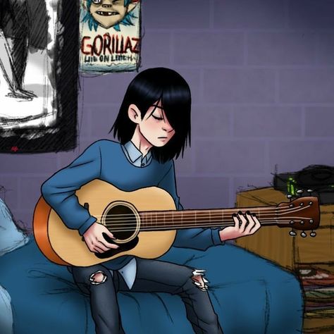 Scott Pilgrim, Ramones, Music Instruments, Fan Art, Music, Anime