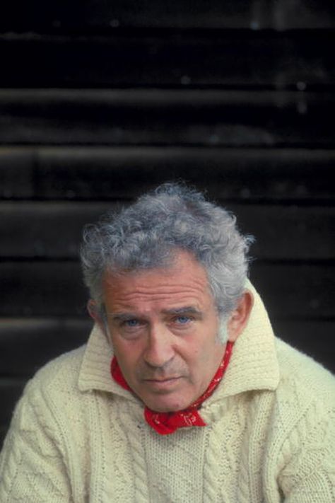 Mailer. Yale Law School, Norman Mailer, Grey Hair Men, Men With Grey Hair, Essay Contests, Beautiful Gray Hair, Writers And Poets, Writers Write, College Essay