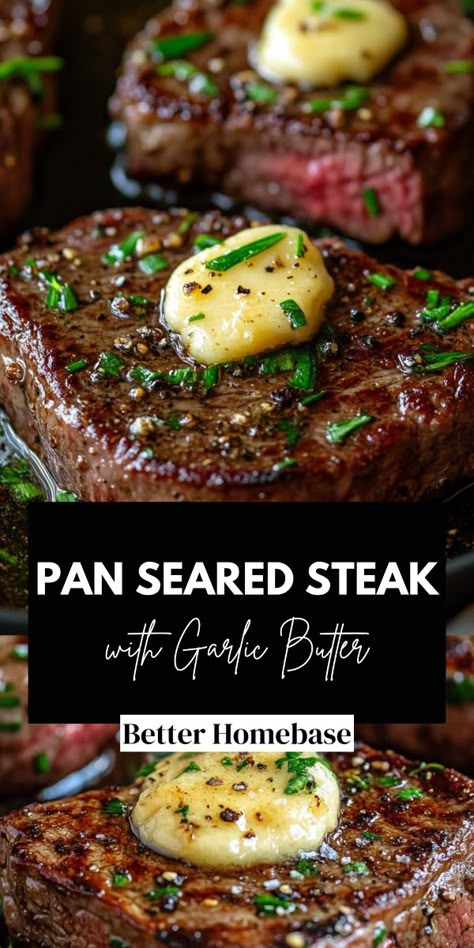 Cast Iron Steak Recipes, Iron Steak Recipes, Skillet Recipes Dinner, Brazilian Steak, Cast Iron Skillet Recipes Dinner, Good Steak Recipes, Ways To Cook Steak, Cast Iron Steak, Steak Dinner Recipes