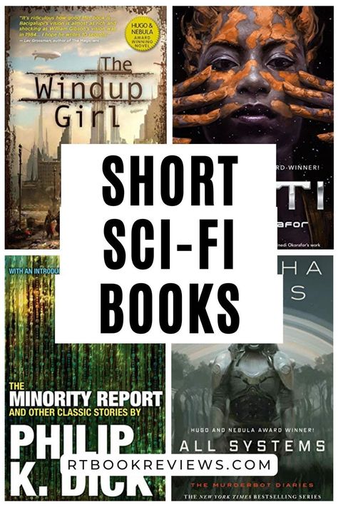 Looking for science fiction but don't have time for lengthy epic novels? You're in luck! Short sci-fi books offer the same thrills and thought-provoking content, but in a smaller package! Tap to see the 9 best short sci-fi books to read! #bestbookstoread #bestscifibooks #shortsciencefictionbooks Sci Fi Books To Read, Sci Fi Book Recommendations, Astounding Science Fiction, Best Sci Fi Books, Sci Fi Novels Cover Art, Fiction Books To Read, Short Novels, Sci Fi Novels, Short Books