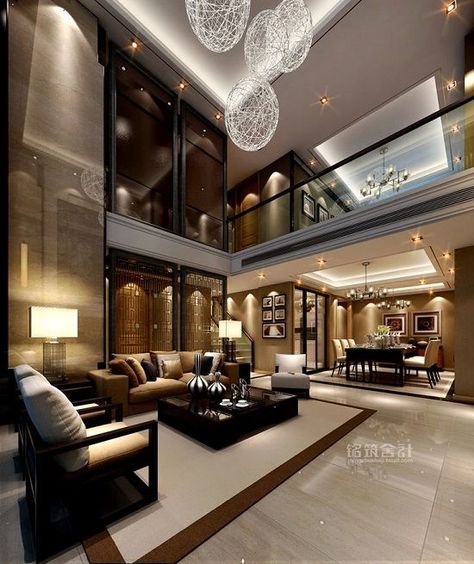 Comfort ~ BTS hybrid au - 2 - Wattpad Hiasan Bilik Tidur, Luxury Living Room Design, Modern Mansion, Mansion Interior, Luxury Homes Dream Houses, Living Room Decor Modern, Design Case, Dream Home Design, Luxury House