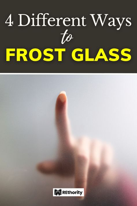 Bring some creative flair to your home decorating projects with this guide to frosting glass. From traditional methods to newer DIY solutions, you'll learn how to transform any glass surface into a beautiful, modern canvas. With these four different frosting techniques, you'll be able to create an endless variety of unique looks to suit any style of decor. Read on to find out more! Frost Window Diy, How To Make Glass Look Frosted, How To Frost Glass Diy, How To Frost Shower Glass Doors, Diy Window Frost, Frost Glass Diy, Frosting Glass Diy, How To Frost Glass Windows, Diy Frosted Glass Window With Glue