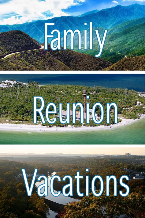 A family reunion vacation can be a great way to get some quality time with your relatives. These destinations will ensure everyone is able to do something they love while on vacay! Family Reunion Destinations, Camping Destinations, World Traveler, Do Something, Amazing Destinations, Family Reunion, Vacation Destinations, Quality Time, A Family