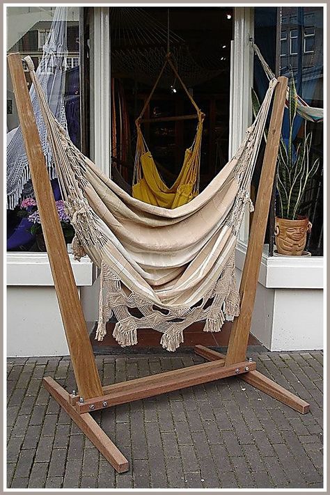 Hammocks - The Smartest and Fastest Solution to Get What You Need is From Amazon.com - Click to visit NOW! Hammock Chair Diy, Double Hammock With Stand, Brazilian Hammock, Hanging Chair With Stand, Chair Diy, Yoga Hammock, Patio Trees, Garden Hammock, Rope Hammock