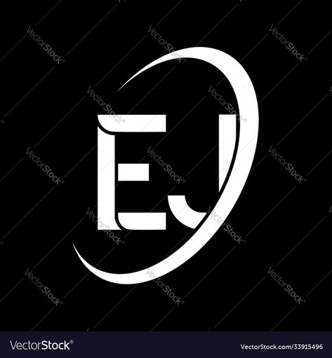 E+j Wallpaper, J Letter Logo Design, Ej Logo, J Letter Logo, J Wallpaper Letter Iphone Aesthetic, E And J, J Letter Images, Logo Sketch Design, J Letter