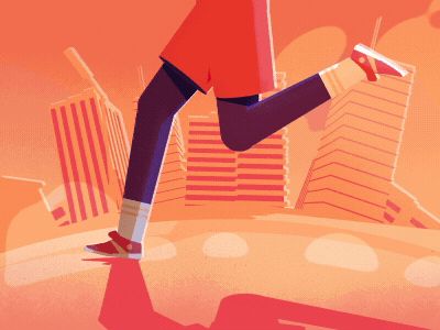 Side Runner Character Design, Loop Animation Motion Graphics, Running Animation Gif, Mr Robot Art, Animation Running, Sports Animation, Run Animation, Running Animation, Sport Gif