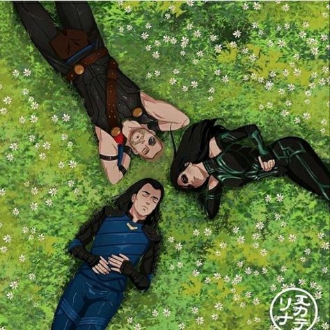 Thor, Loki and Hela Hela Thor, Kapten Marvel, Thor Costume, Thor X Loki, Loki Avengers, Thor Loki, Loki Fanart, Loki Marvel, Loki Thor