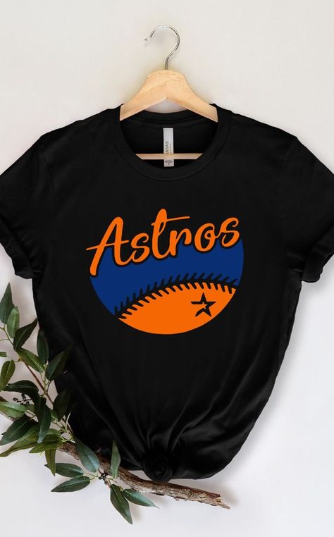 Houston Astros Outfit, Astros Shirt, Houston Astros Shirts, Astros T Shirt, Astros Baseball, Lets Go, Houston Astros, Major League Baseball, Major League